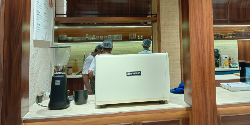 Semi-Automatic Coffee Machine