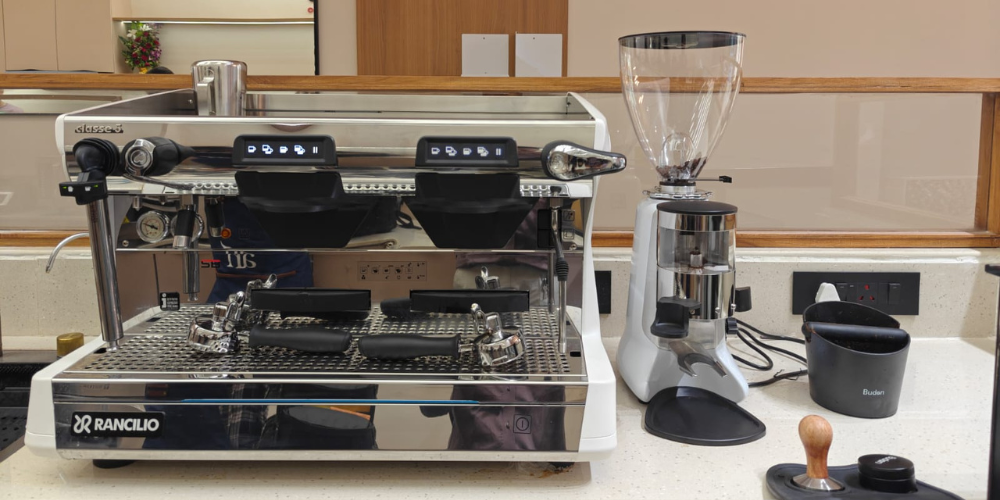 Semi-Automatic Coffee Machine